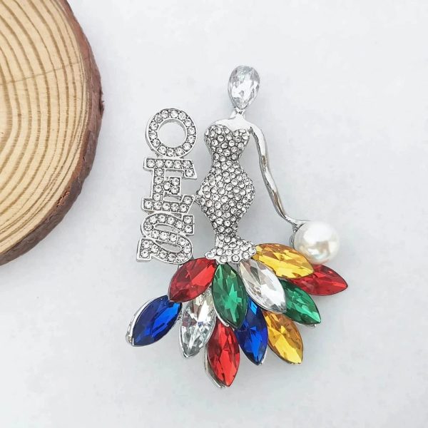 Order of the Easter Star Sparkling Sistar Brooch on Sale - Image 2