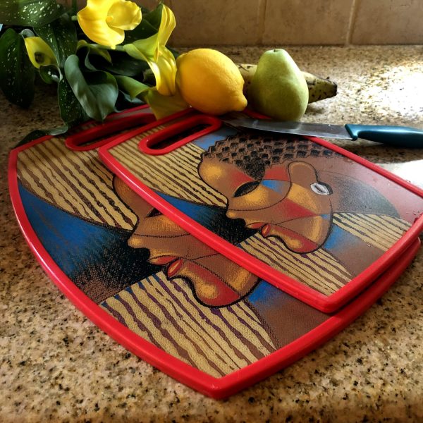 Composite of a Woman Cutting Board Set For Sale - Image 5