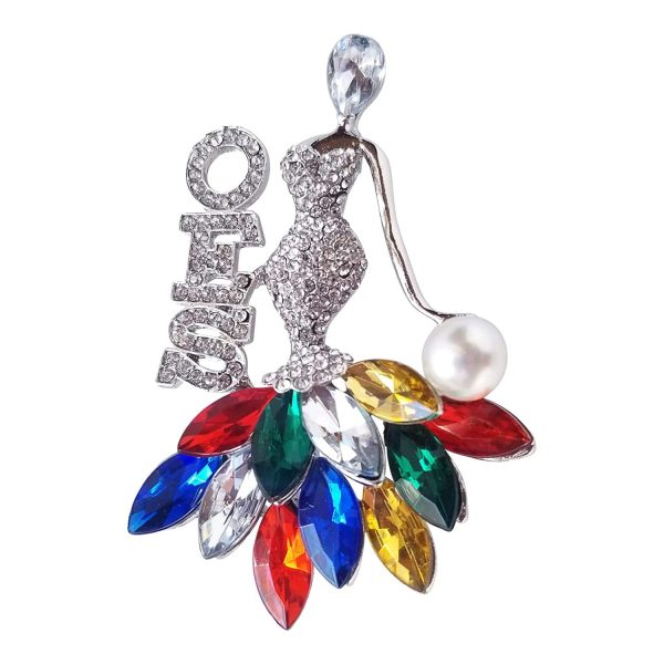 Order of the Easter Star Sparkling Sistar Brooch on Sale