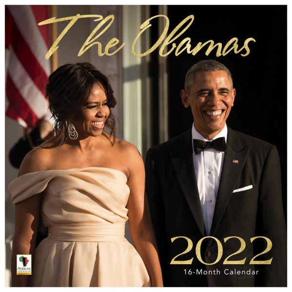 Remembering The Obamas: 2022 Black History Commemorative Wall Calendar Online Sale