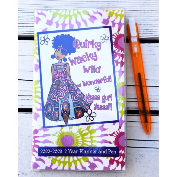 Wild and Wonderful Two Year Checkbook Planner (2022-2023) For Sale - Image 3