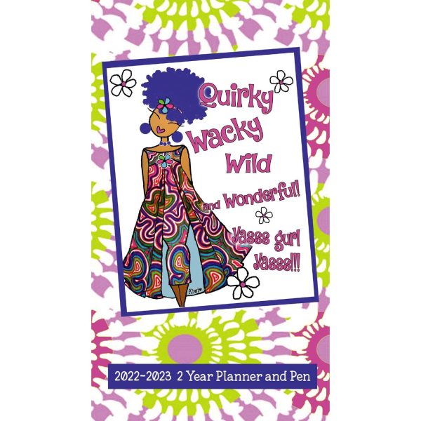 Wild and Wonderful Two Year Checkbook Planner (2022-2023) For Sale
