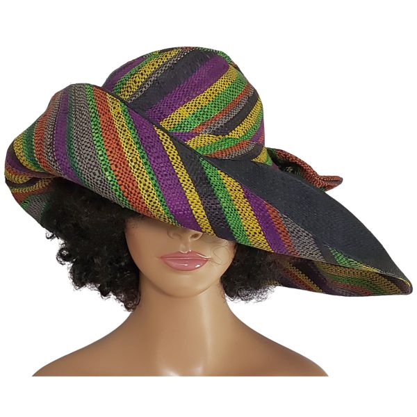 Mardi Gras: Raffia Hat Fashion
