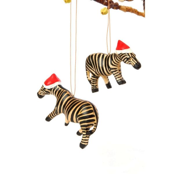 Zebra Helper Christmas Ornament Online Sale - Image 2