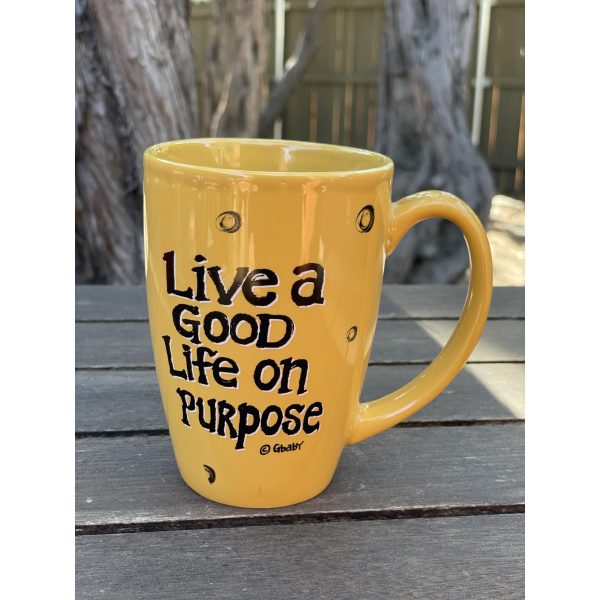 Life on Purpose Ceramic Latte Mug Discount - Image 3